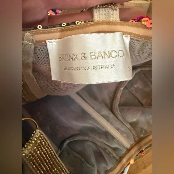 Bronx & Banco Madamoiselle Mini Dress sz S - Picture 6 of 6